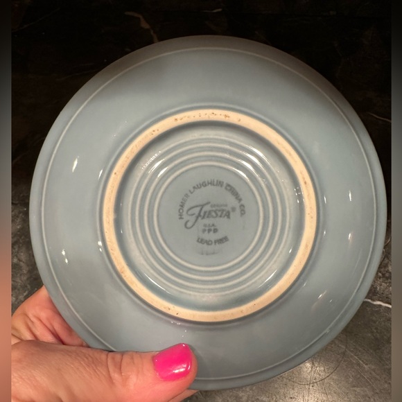 Fiesta (firstaware) teacups and saucers - Picture 7 of 8